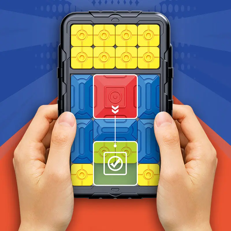 Портативная интерактивная игра Ummi 11844 Sliding Puzzle, Colorful 1, купить оптом с доставкой