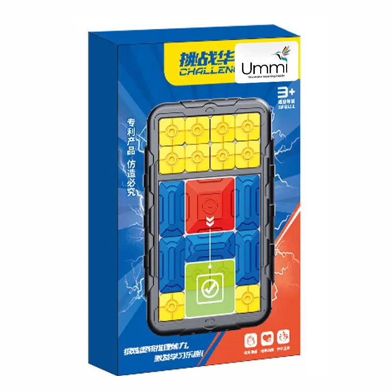 Портативная интерактивная игра Ummi 11844 Sliding Puzzle, Colorful 5, купить оптом с доставкой