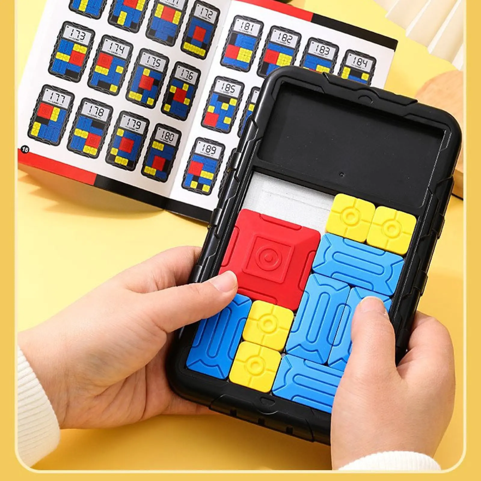 Портативная интерактивная игра Ummi 11844 Sliding Puzzle, Colorful 6, купить оптом с доставкой