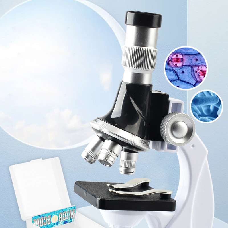 Дитячий вертикальний мікроскоп 3303 на малюнкі №2