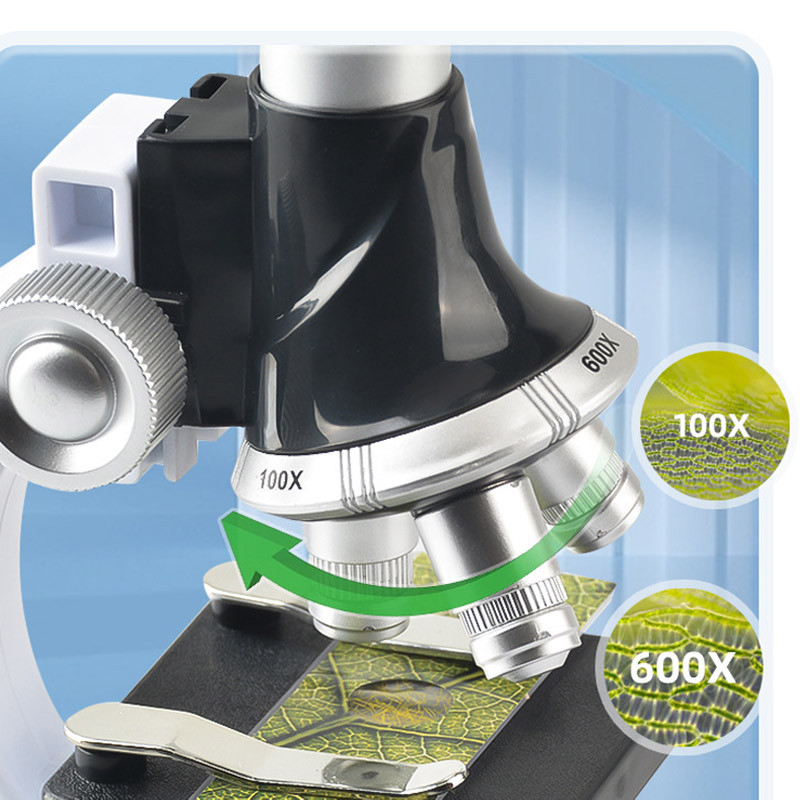 Дитячий вертикальний мікроскоп 3303 на малюнкі №3