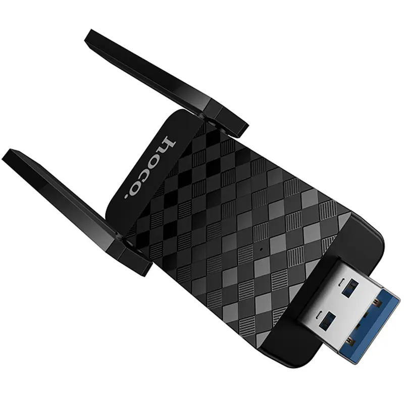 Портативний модем WiFi роутер Hoco HI34 600Mbs (Micro SIM), Black 1, купити оптом з доставкою