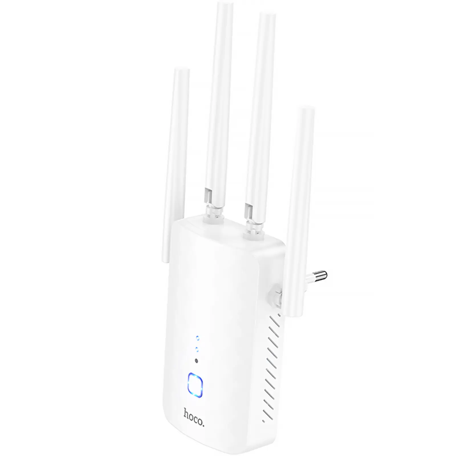 Бездротовий Wi-Fi репитер Hoco HI35 300Mbs 2.4GHz, White 1, купити оптом з доставкою