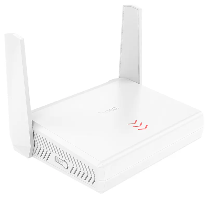 Маршрутизатор (роутер) Hoco HI36 WiFi4 300Mbs, White 3, купить оптом с доставкой