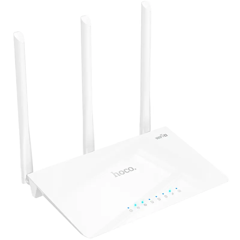 Маршрутизатор (роутер) Hoco HI30 WiFi4 100Mbs, White, купить оптом с доставкой