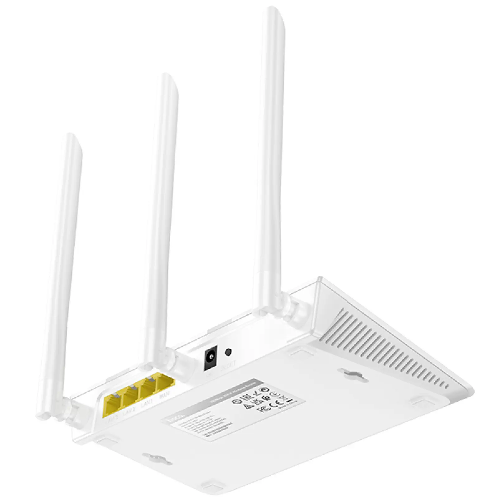 Маршрутизатор (роутер) Hoco HI30 WiFi4 100Mbs, White 1, купить оптом с доставкой