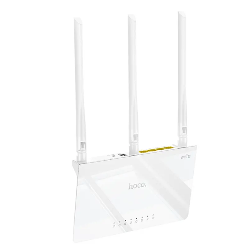 Маршрутизатор (роутер) Hoco HI30 WiFi4 100Mbs, White 2, купить оптом с доставкой