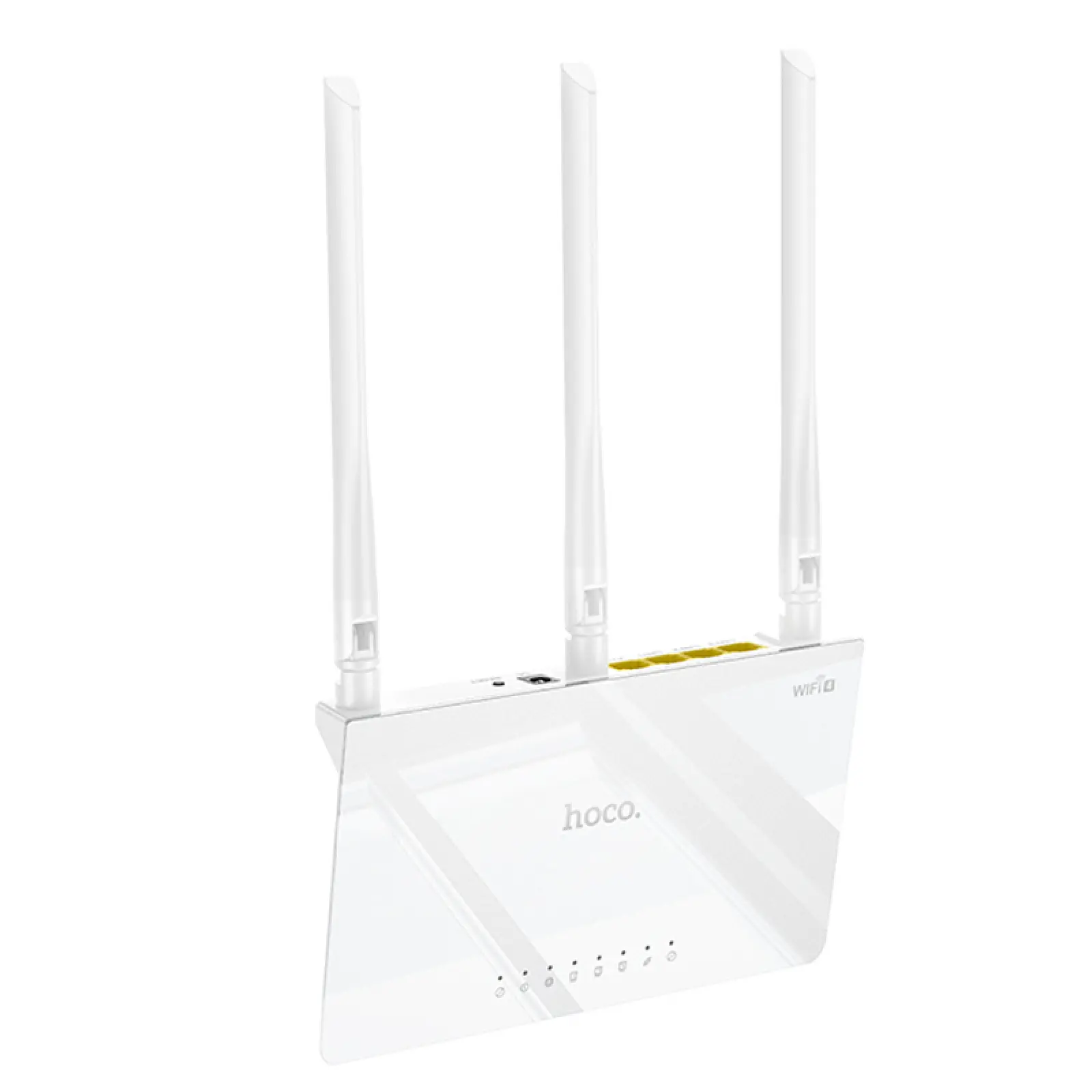 Маршрутизатор (роутер) Hoco HI30 WiFi4 100Mbs, White 2, купить оптом с доставкой