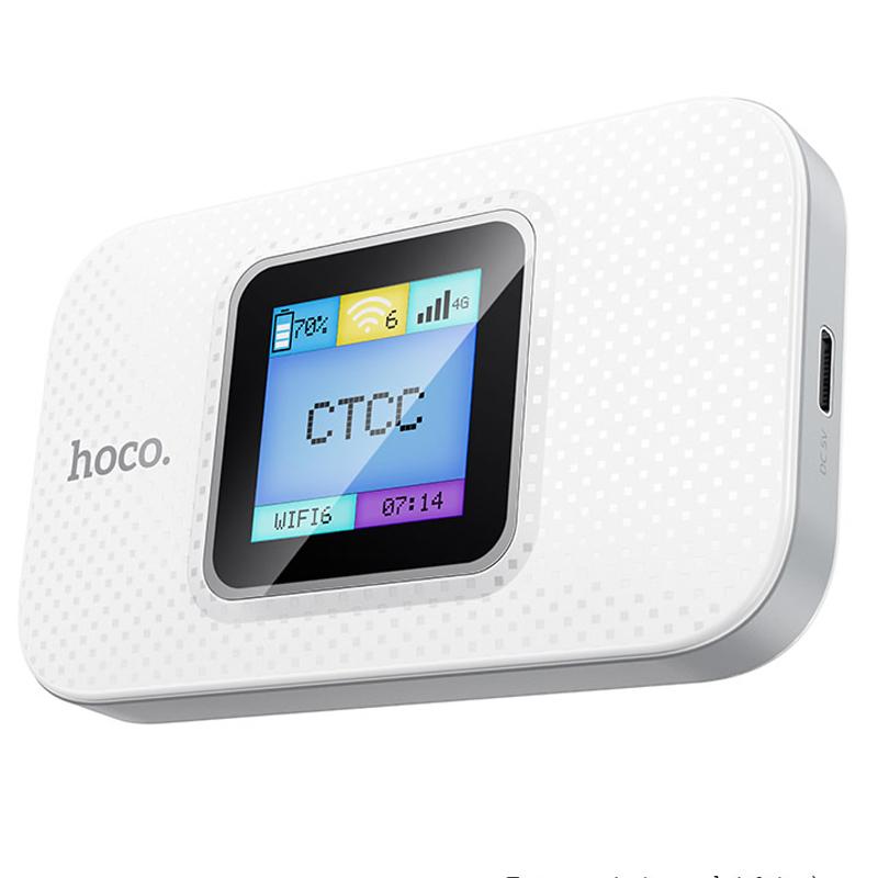 Портативний маршрутизатор (роутер) Hoco DQ12 2100 mAh на малюнкі №1