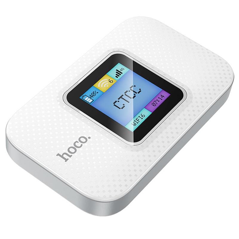 Портативний маршрутизатор (роутер) Hoco DQ12 2100 mAh на малюнкі №3