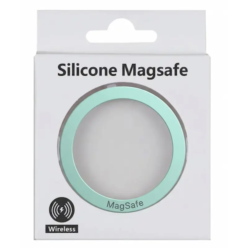 Металлическое кольцо Silicone MagSafe, Aquamarine 1, купить оптом с доставкой