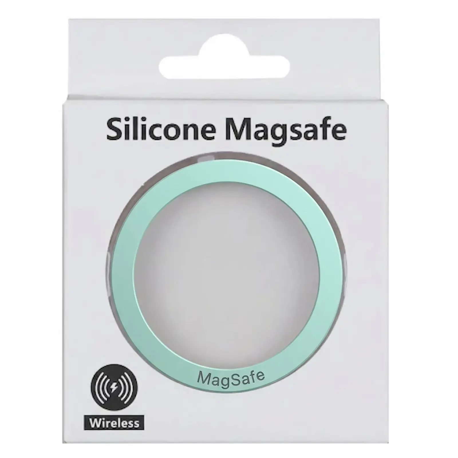 Металлическое кольцо Silicone MagSafe, Aquamarine 1, купить оптом с доставкой