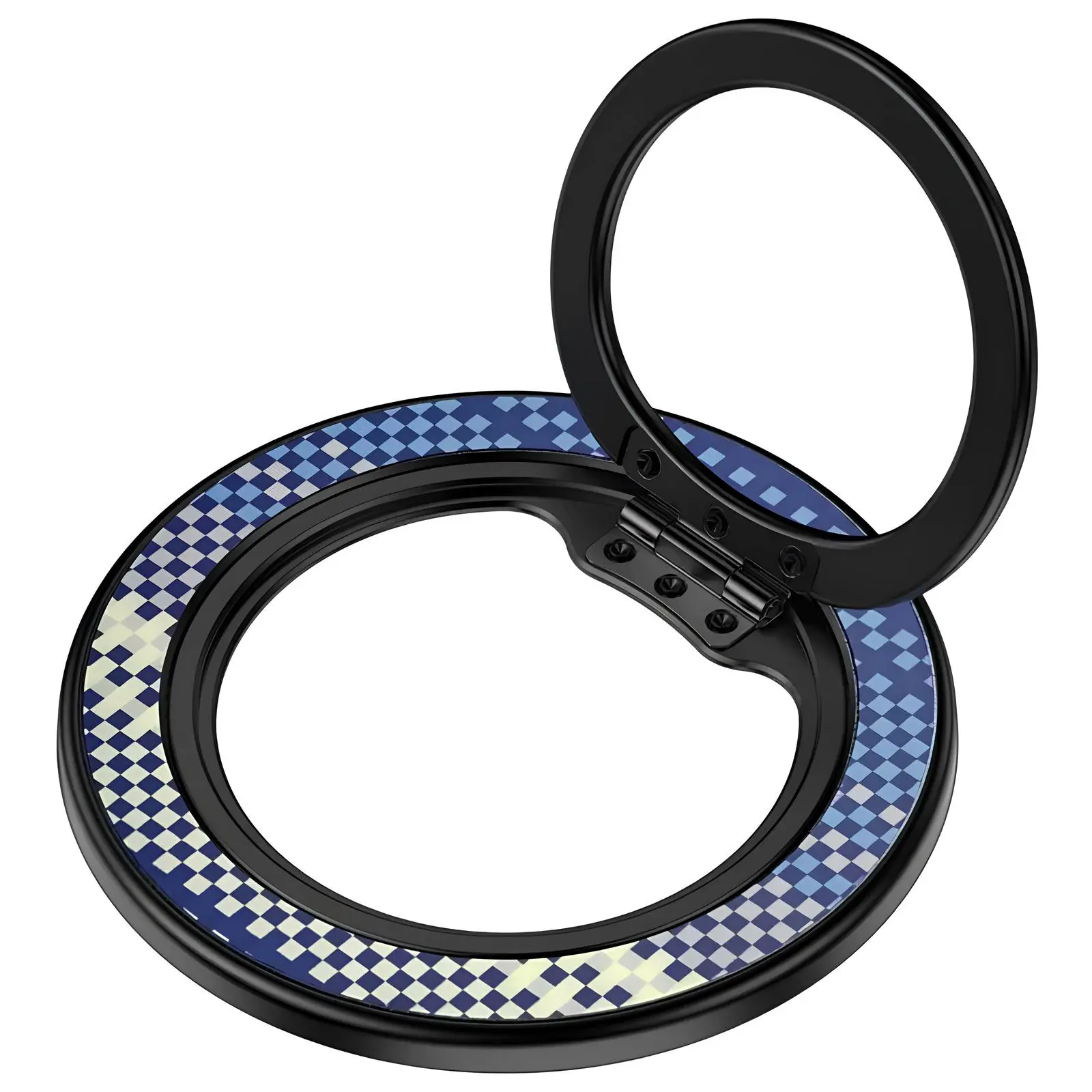 Магнитное кольцо-держатель MagSafe Ring Holder, Blue-Yellow, купить оптом с доставкой