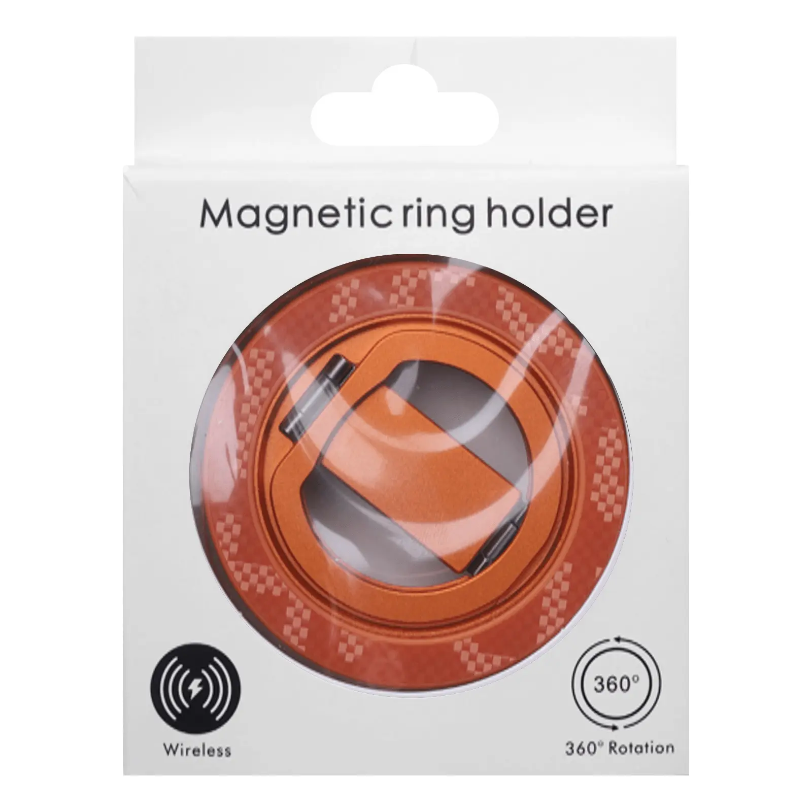 Магнитное кольцо-держатель MagSafe Multi-Stand, Orange 4, купить оптом с доставкой