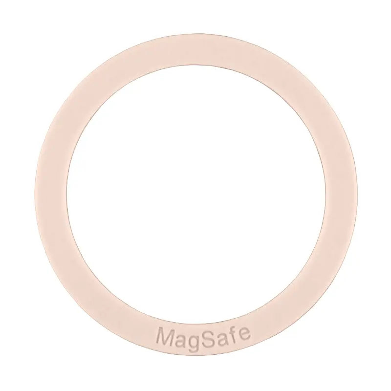 Металлическое кольцо Silicone MagSafe, Pink Sand, купить оптом с доставкой