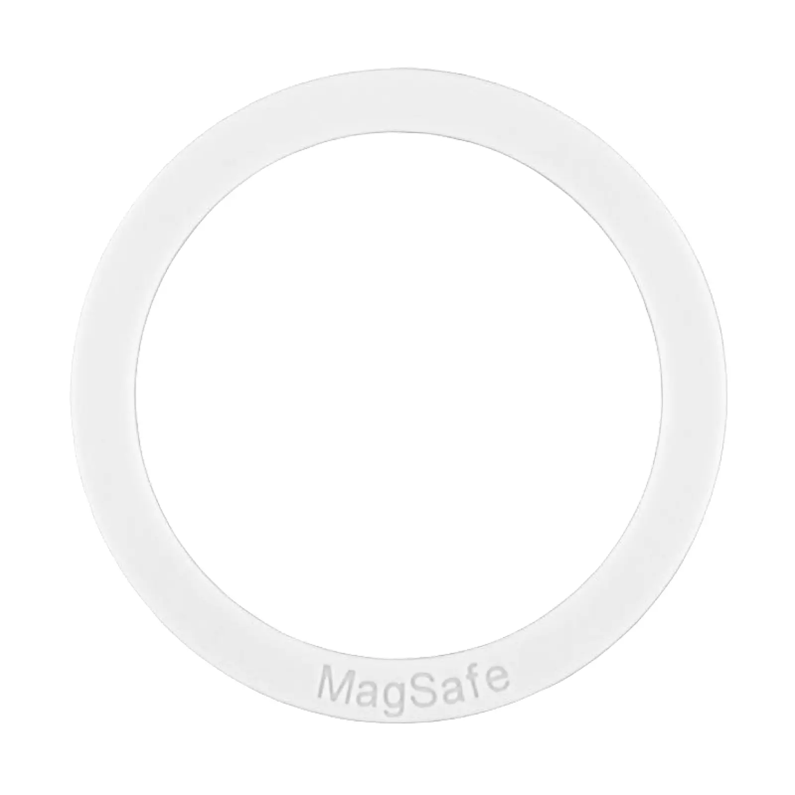 Металлическое кольцо Silicone MagSafe, White, купить оптом с доставкой