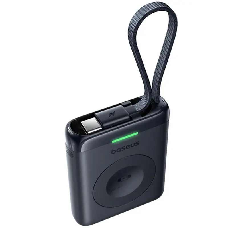 Портативное ЗУ Power Bank Baseus EnerFill FW11 for Apple Watch 5W 1640 mAh (E02053), Midnight 2, купить оптом с доставкой