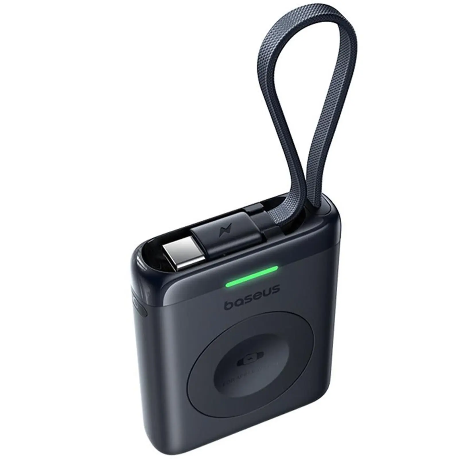 Портативное ЗУ Power Bank Baseus EnerFill FW11 for Apple Watch 5W 1640 mAh (E02053), Midnight 2, купить оптом с доставкой