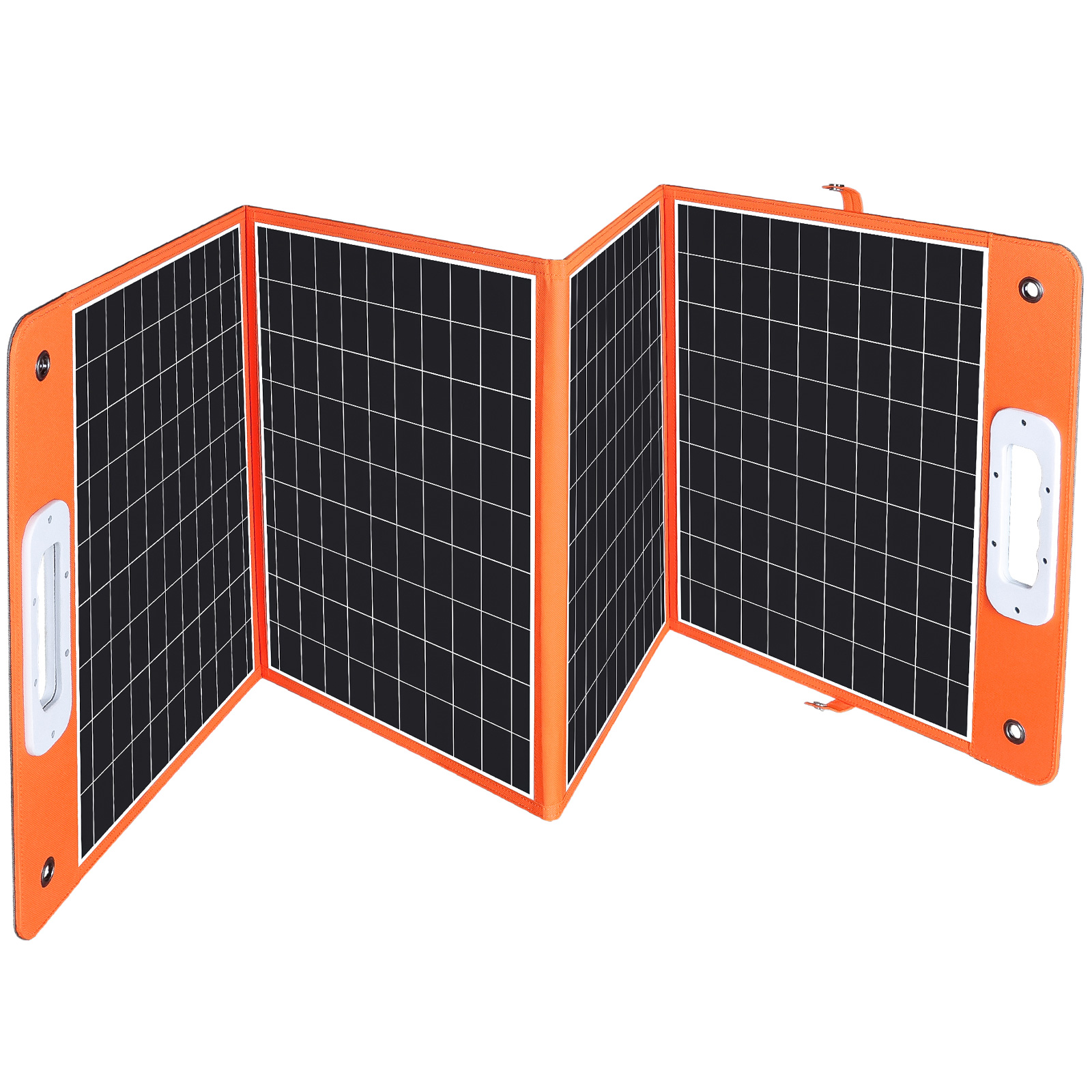 Портативная солнечная панель TSP-18V-100W Monocrystalline PD65W+QC3.0 (1USB-A/1C), Black 2, купить оптом с доставкой