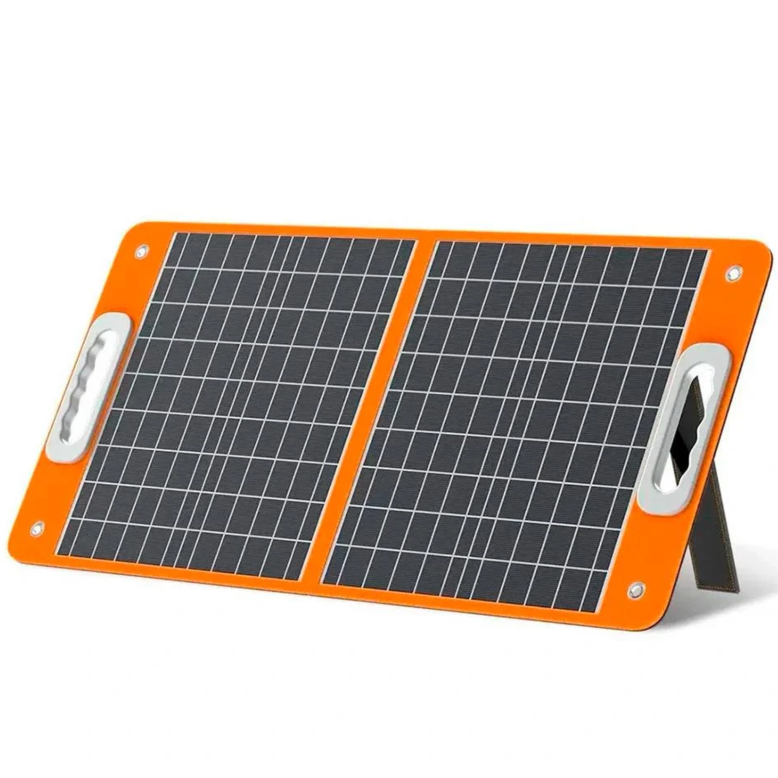 Портативна сонячна панель TSP-18V-60W Monocrystalline PD45W+QC3.0 (1USB-A/1C), Black, купити оптом з доставкою