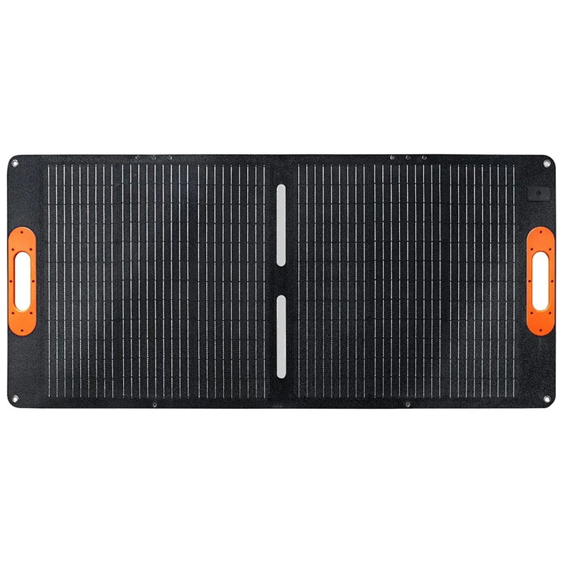 Портативная солнечная панель FGM-24V-100W Monocrystalline PD65W+QC3.0 IP67 (1USB-A/1C), Black 2, купить оптом с доставкой