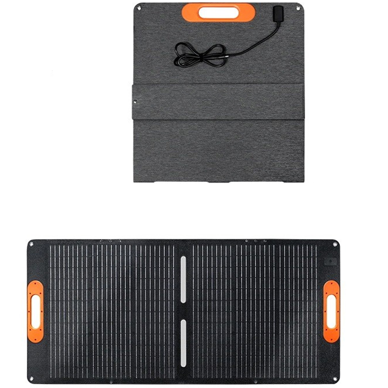 Портативная солнечная панель FGM-24V-100W Monocrystalline PD65W+QC3.0 IP67 (1USB-A/1C), Black 5, купить оптом с доставкой