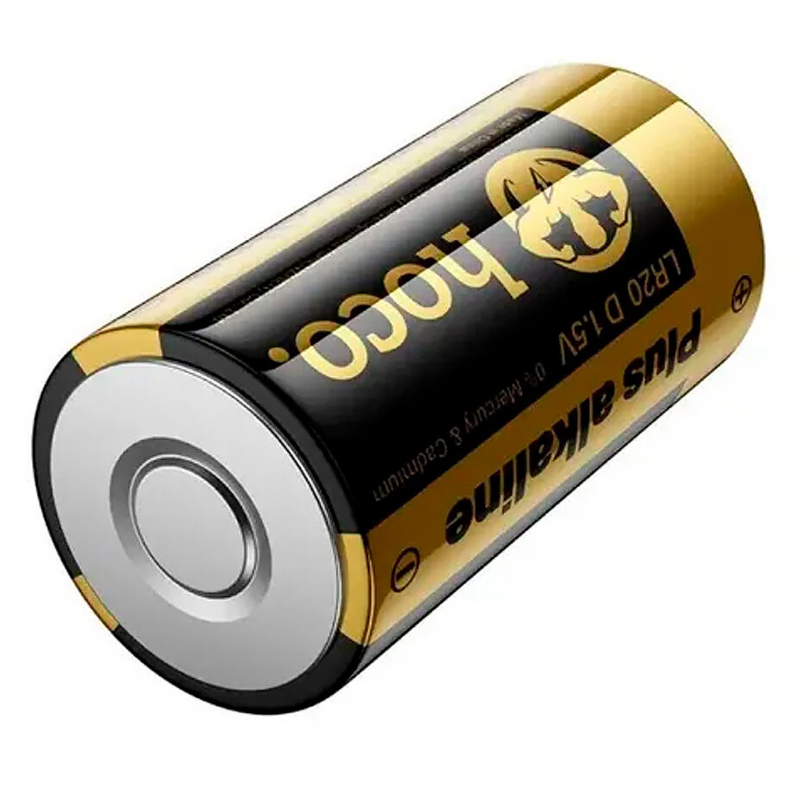 Батарейки Hoco JA5 D (LR20) Alkaline 2 pcs на малюнкі №3