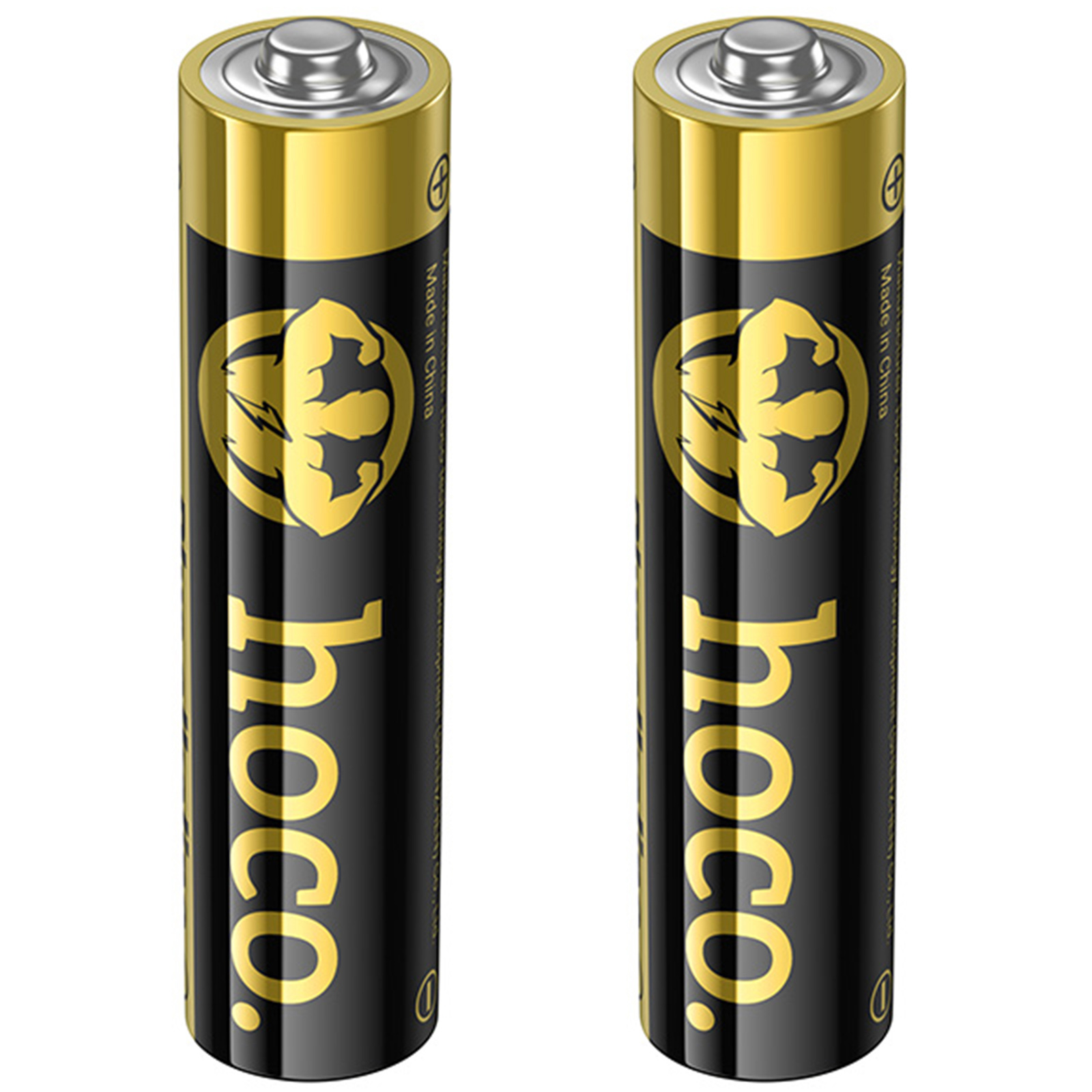 Уценка Батарейки Hoco JA2A AAA (LR03) Alkaline 2 pcs, Поврежденная упаковка / Black, купить оптом с доставкой