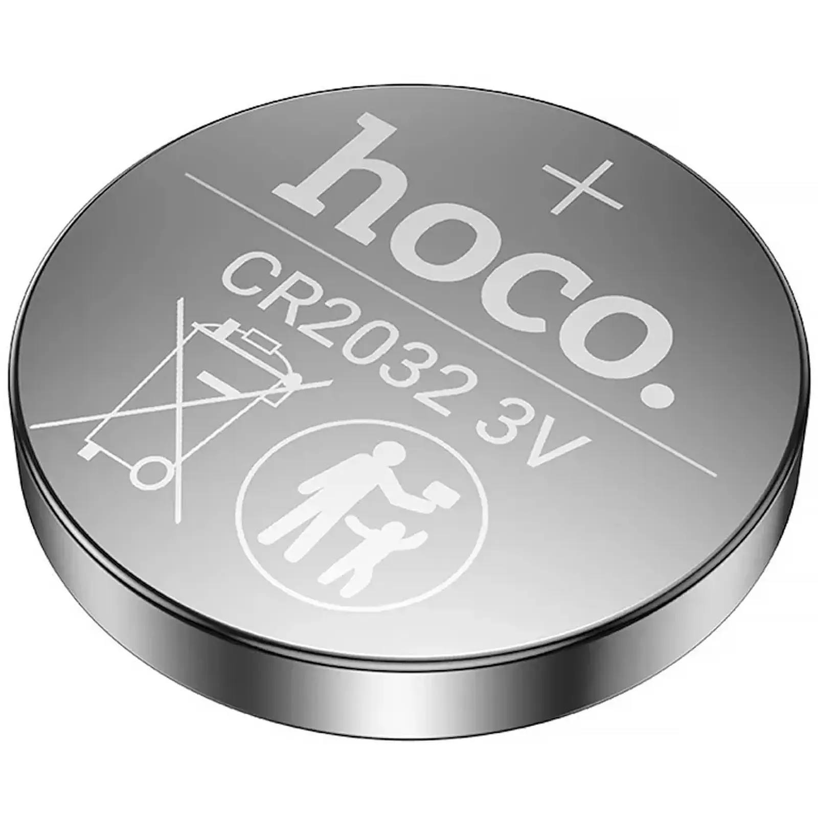 Батарейка Hoco DLR08 (CR2032) Lithium 1 pcs, Silver 1, купити оптом з доставкою