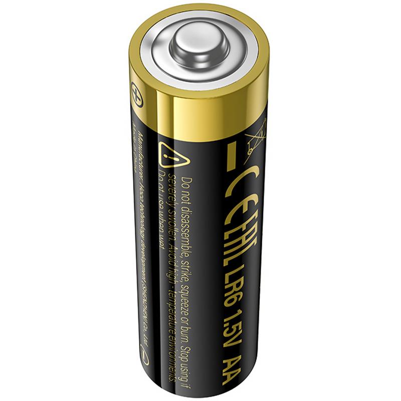 Батарейки Hoco JA1 AA (LR6) Alkaline упаковка 10 шт на картинке №4