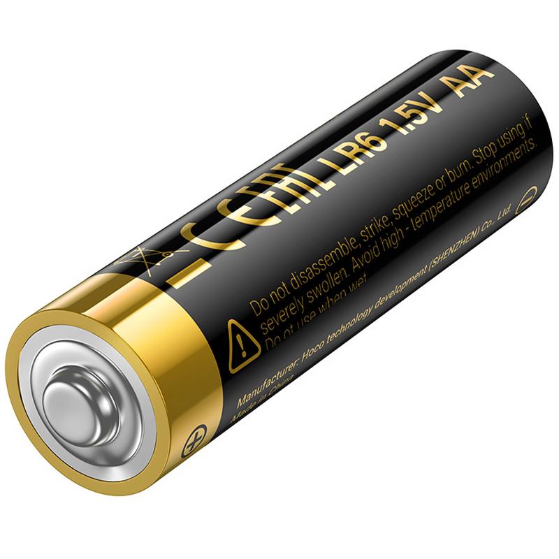 Батарейки Hoco JA1 AA (LR6) Alkaline упаковка 10 шт на картинке №5