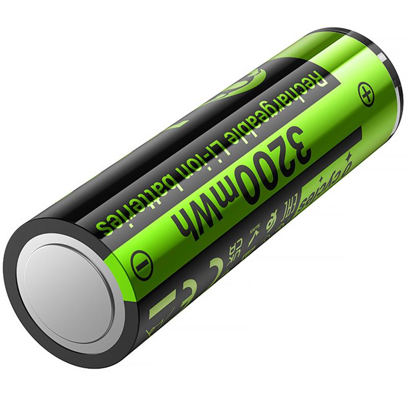 Аккумуляторные батарейки Hoco JA3 Energy AA 2 pcs на картинке №3