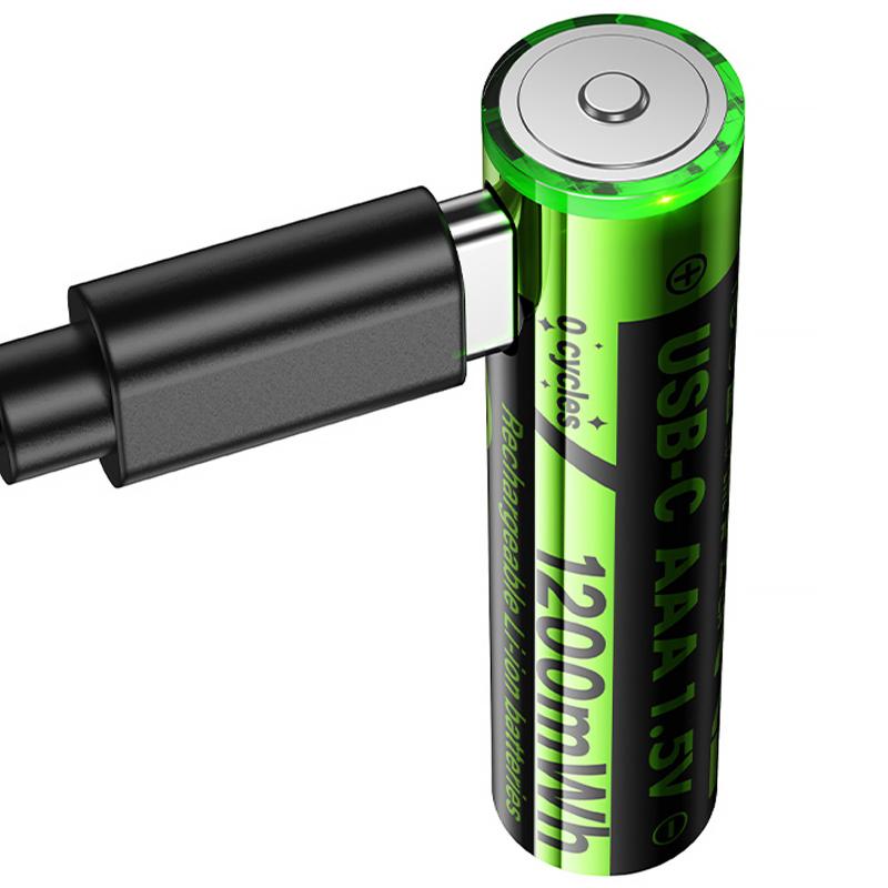 Аккумуляторные батарейки Hoco JA4 Energy AAA 2 pcs на картинке №4