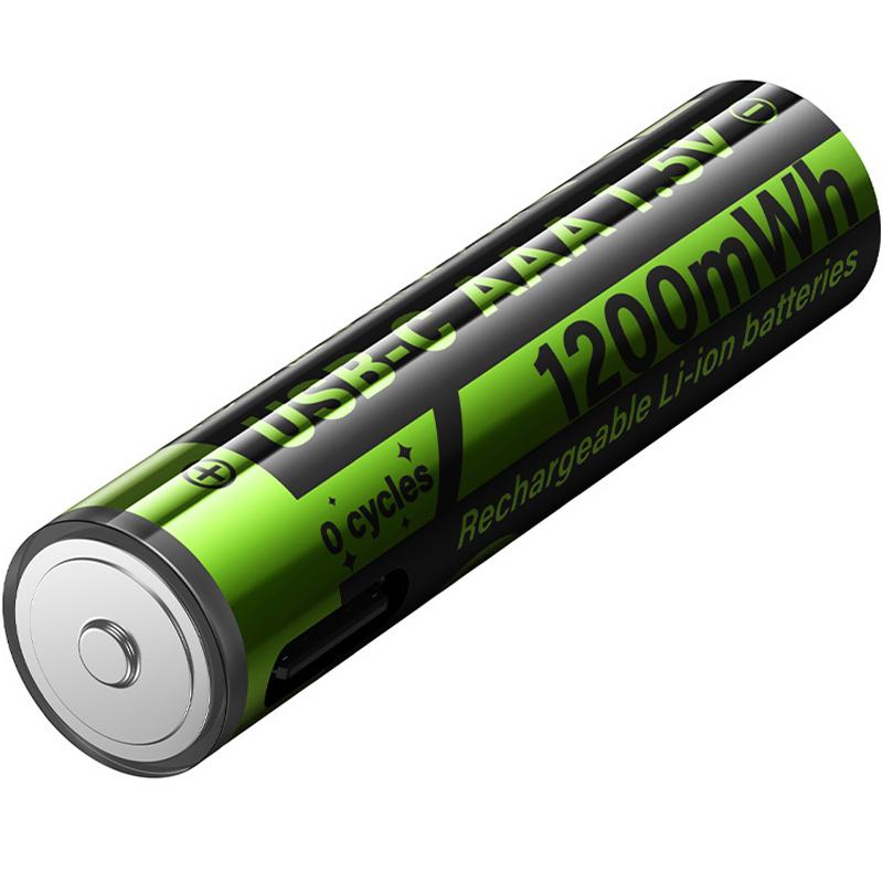 Аккумуляторные батарейки Hoco JA4 Energy AAA 2 pcs на картинке №5