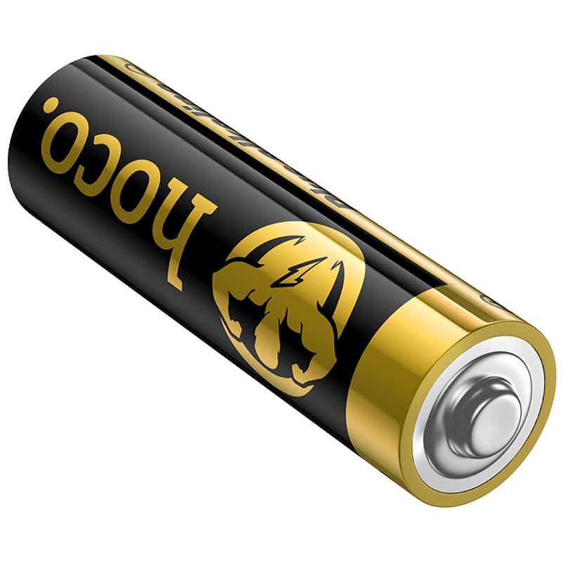Батарейки Hoco JA1A AA (LR6) Alkaline 2 pcs на картинке №5