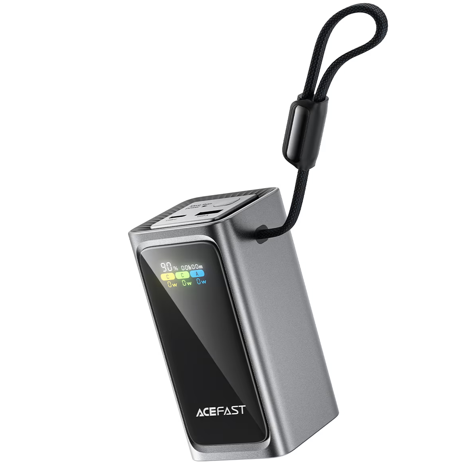 Портативное ЗУ Power Bank Acefast M33 100W 20000 mAh, Metal gray 1, купить оптом с доставкой