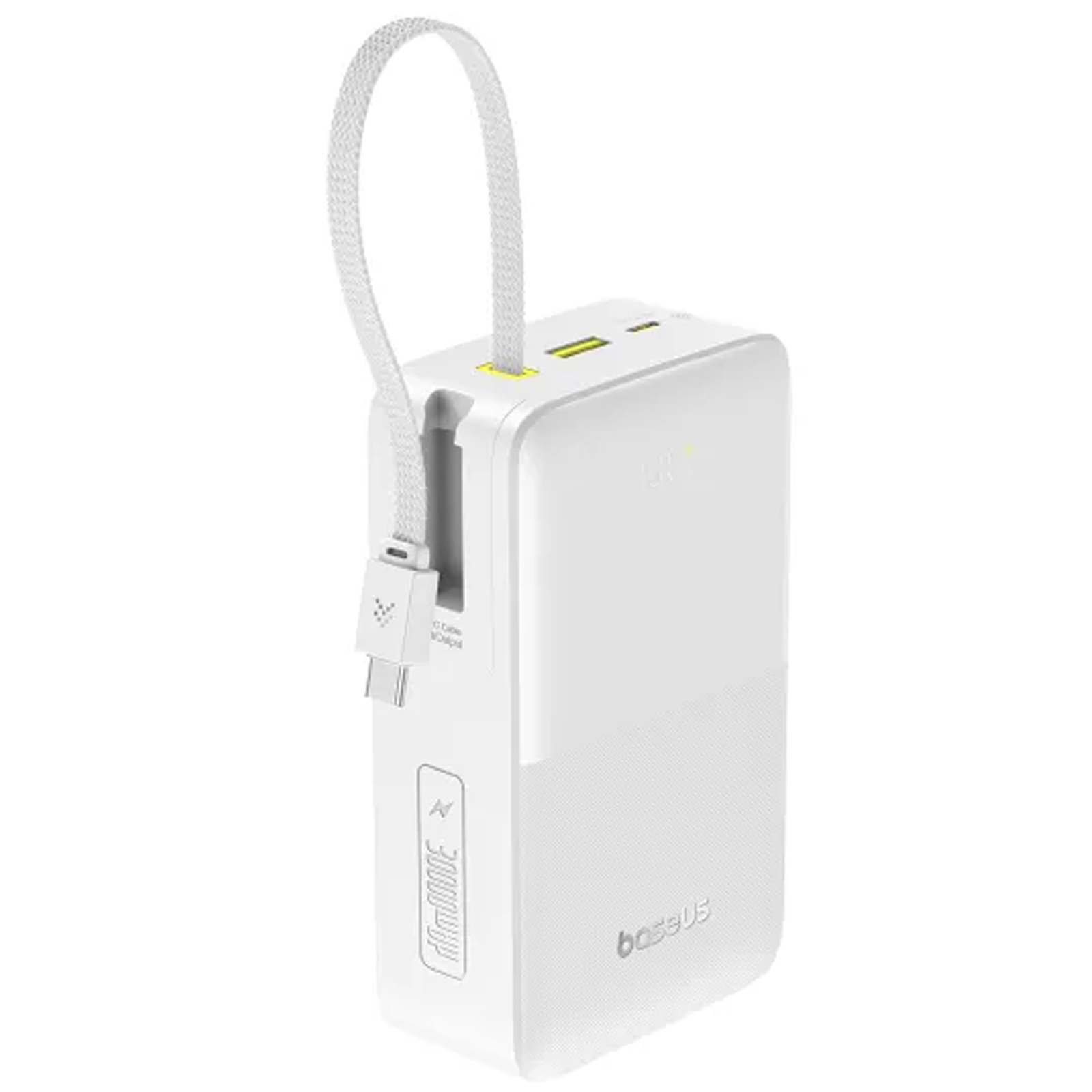 Портативний ЗП Power Bank Baseus EnerFill FC51 Bipow2 Pro 22.5W 30000mAh (E0028100), White 2, купити оптом з доставкою