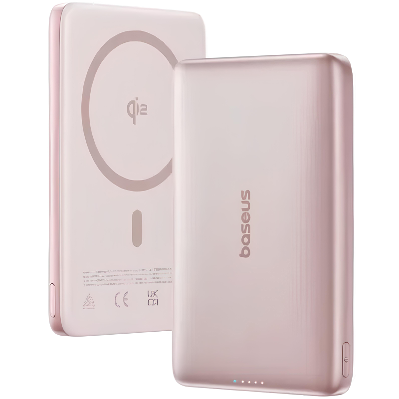 Портативний ЗП Power Bank Baseus PicoGo AM41 Ultra-Slim 27W c БЗП 10000 mAh (E0027200), Pink 1, купити оптом з доставкою