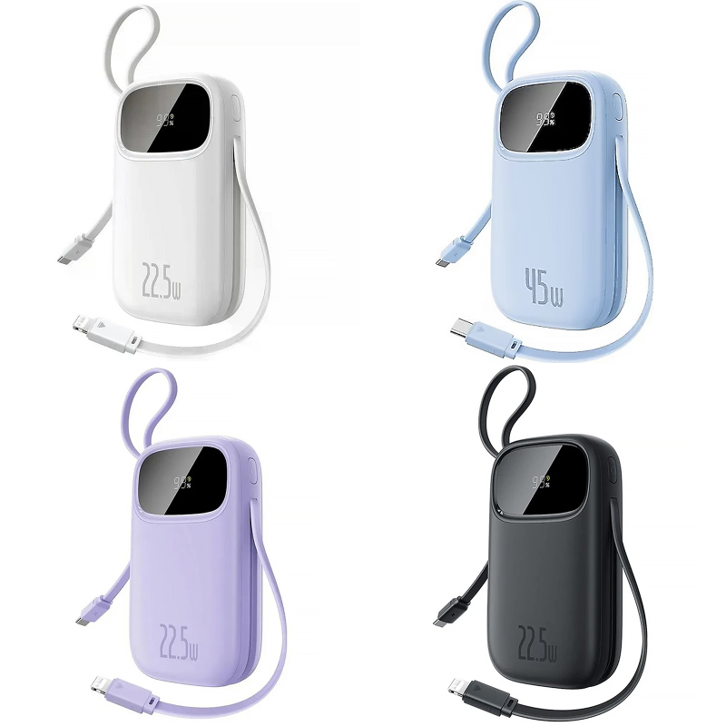 Портативний ЗП Power Bank Baseus EnerFill FC31 PD22.5W with cables 20000 mAh (PPQD3), купити оптом з доставкою