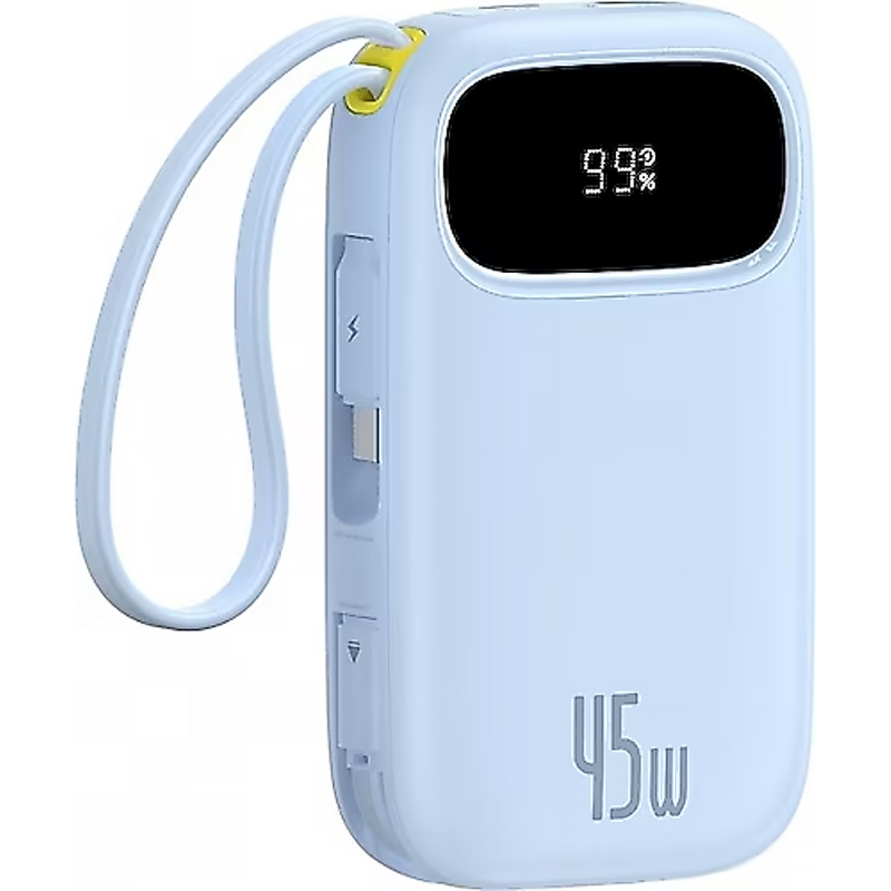 Портативний ЗП Power Bank Baseus EnerFill FC31 PD22.5W with cables 20000 mAh (PPQD3), Galaxy Blue 1, купити оптом з доставкою