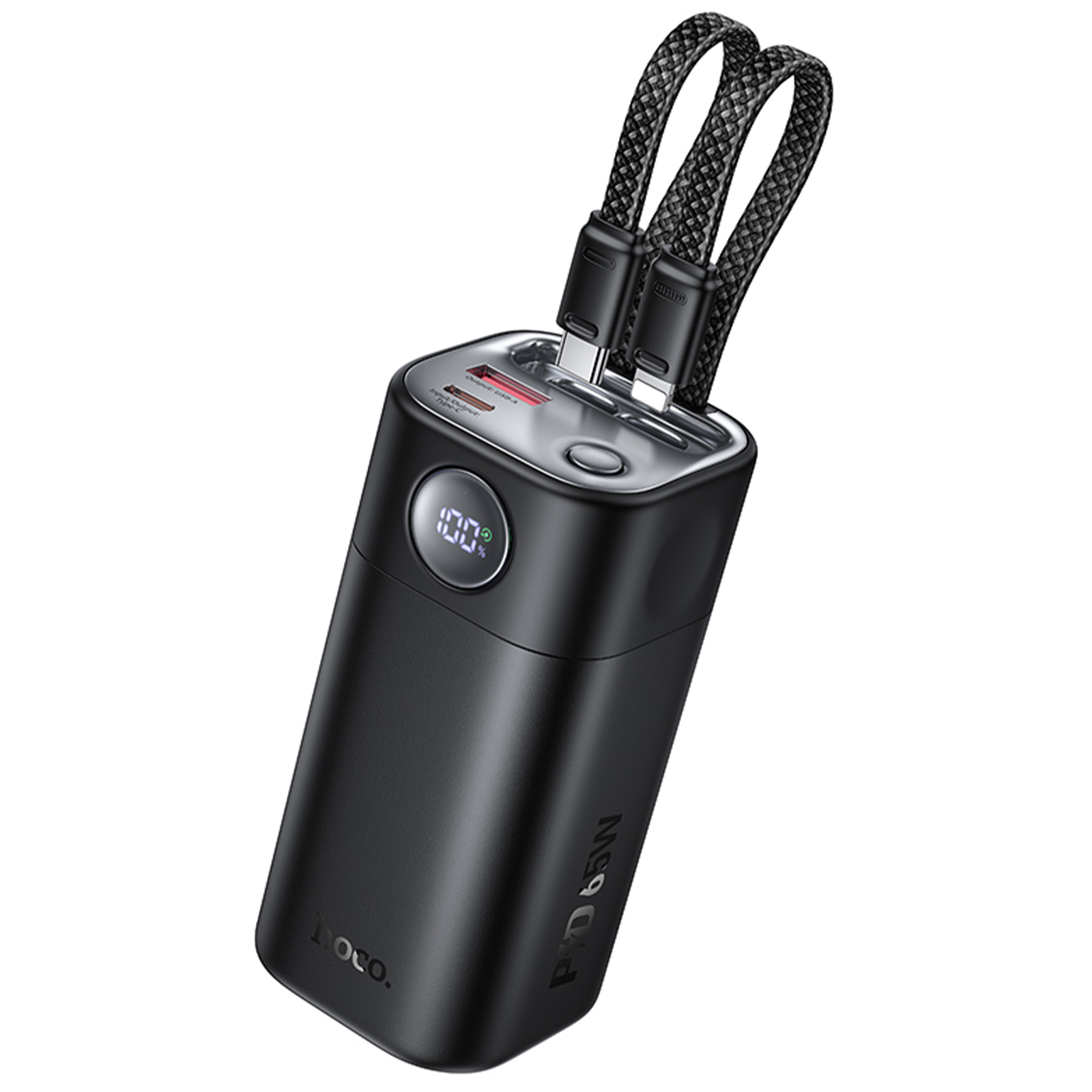 Портативное ЗУ Power Bank Hoco Q59 Chispeante PD65W with cables 20000 mAh, купить оптом с доставкой