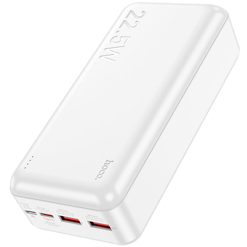 Портативний зарядний пристрій Power Bank Hoco J101B Astute PD20W+22.5W 30000 mAh Зображення №2 Портативний зарядний пристрій Power Bank Hoco J101B Astute PD20W+22.5W 30000 mAh дивитися фото №2