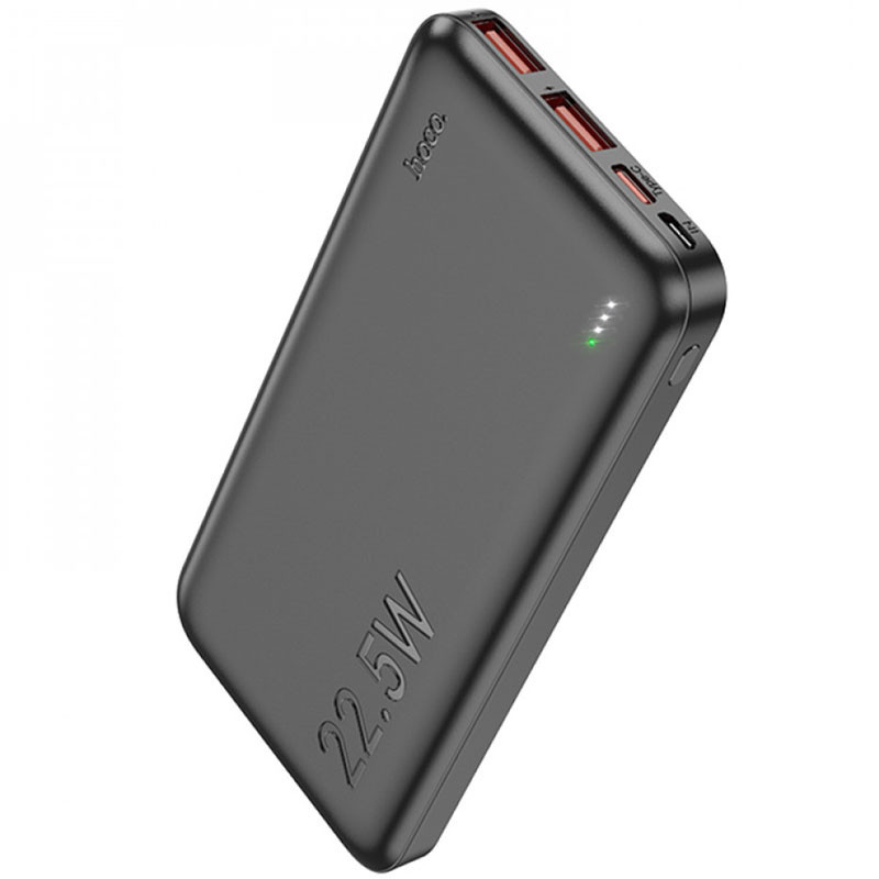 Портативное ЗУ Power Bank Hoco J101 Astute PD20W+22.5W 10000 mAh, Black 1, купить оптом с доставкой