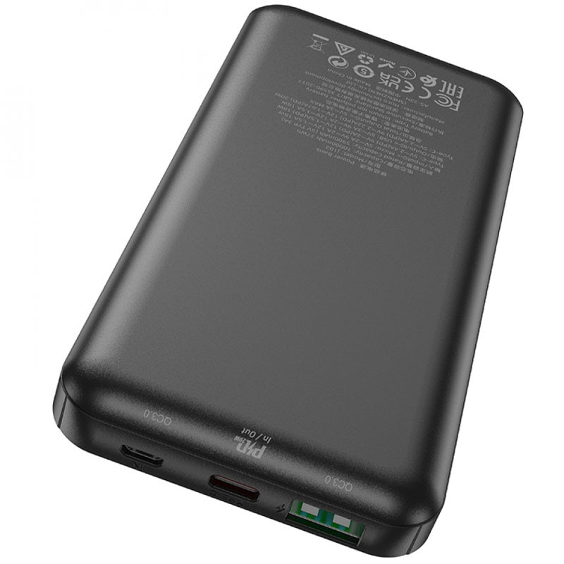 Портативний ЗП Power Bank Hoco J102 Cool figure PD20W+QC3.0 10000 mAh на малюнкі №3