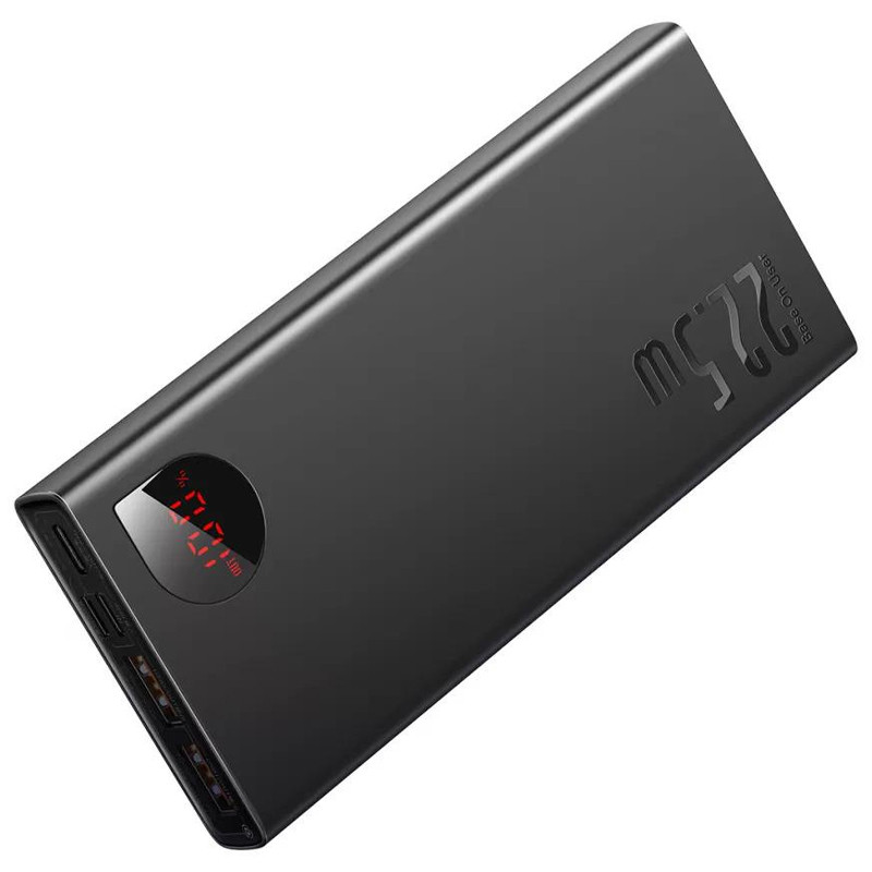 Портативний ЗП Baseus Adaman Metal QC 22.5W Overseas Edition 20000 mAh (PPAD070101) на малюнкі №5