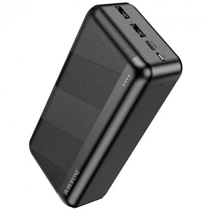 Портативний зарядний пристрій Power Bank BOROFONE BJ27B 30 000 mAh Зображення №2 Портативний зарядний пристрій Power Bank BOROFONE BJ27B 30 000 mAh дивитися фото №2