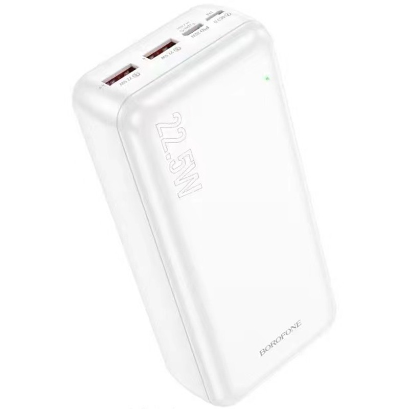 Портативний зарядний пристрій Power Bank BOROFONE BJ38B 22.5W+PD20W 30 000 mAh дивитися фото №1