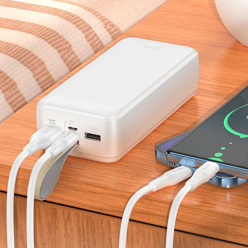 Портативний зарядний пристрій Power Bank Hoco J111B Smart charge 30 000 mAh дивитися фото №3