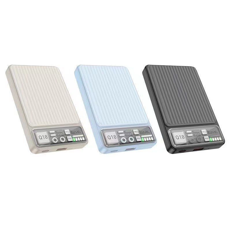 Портативное ЗУ Power Bank Hoco Q18 Tourer 22.5W с БЗУ 10000 mAh, купить оптом с доставкой