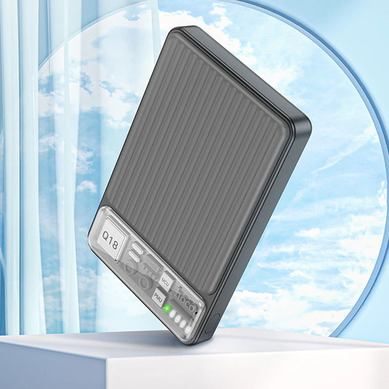 Портативний зарядний пристрій Power Bank Hoco Q18 Tourer 22.5W з БЗП 10 000 mAh Зображення №3 Портативний зарядний пристрій Power Bank Hoco Q18 Tourer 22.5W з БЗП 10 000 mAh дивитися фото №3